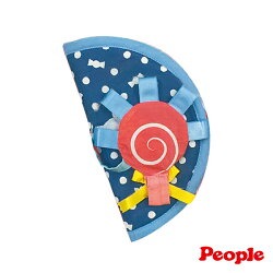 【淘氣寶寶*people 系列滿499,加贈多功能可愛造型固定夾】日本 People 口水防污安撫套(糖果)