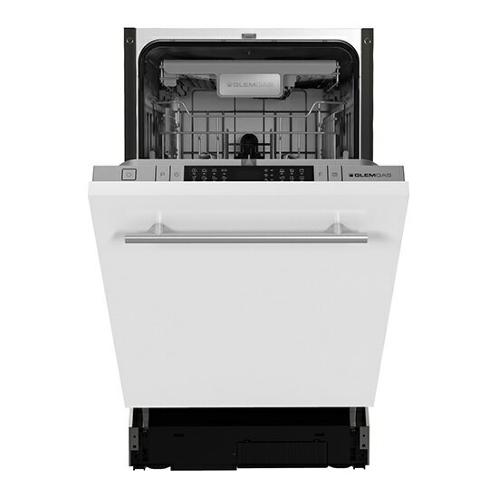 【領券折300】【得意家電】義大利 GLEM GAS GWQ7714R 全嵌式洗碗機(45cm)(220V) ~滑動門技術~ ※熱線07-7428010