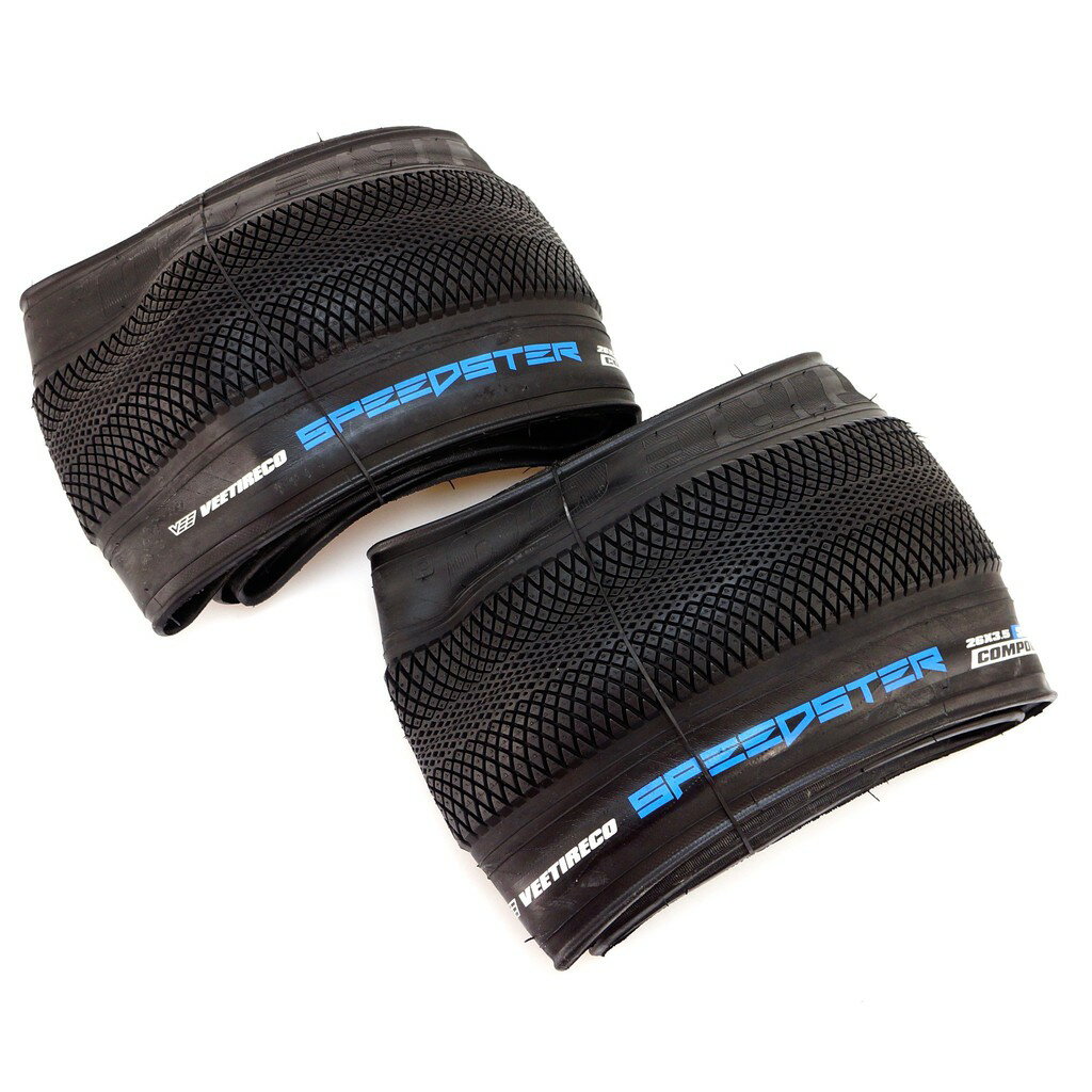 Vee Tire 可折自行車胖車外胎輪胎車胎 26x3.5 Speedster Junior TLR Fat Tire