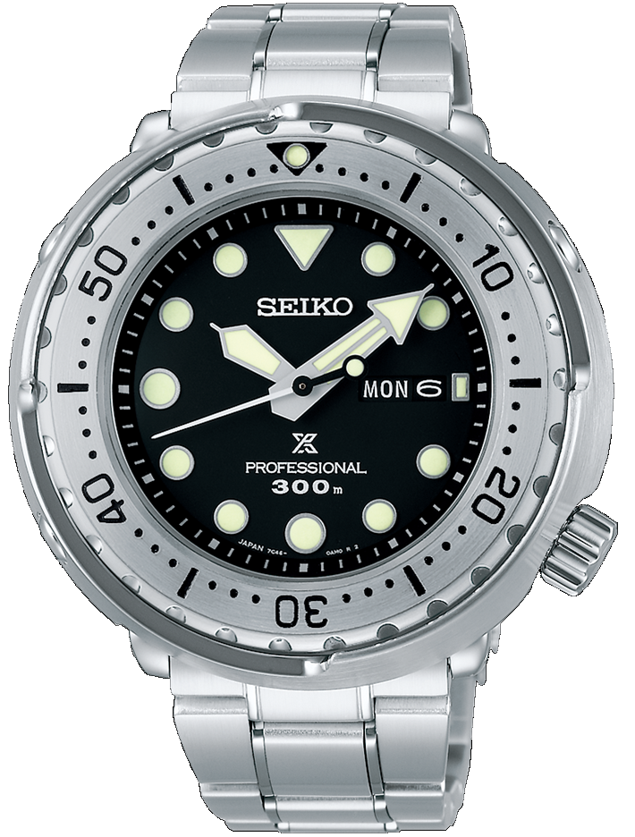 SEIKO 精工錶-黑牌款-PROSPEX Marinemaster 系列 深海鮪魚300米潛水錶 7C46-0AN0S(S23633J1)-47mm-黑面鋼帶【刷卡回饋 分期0利率】【APP下單22%點數回饋】