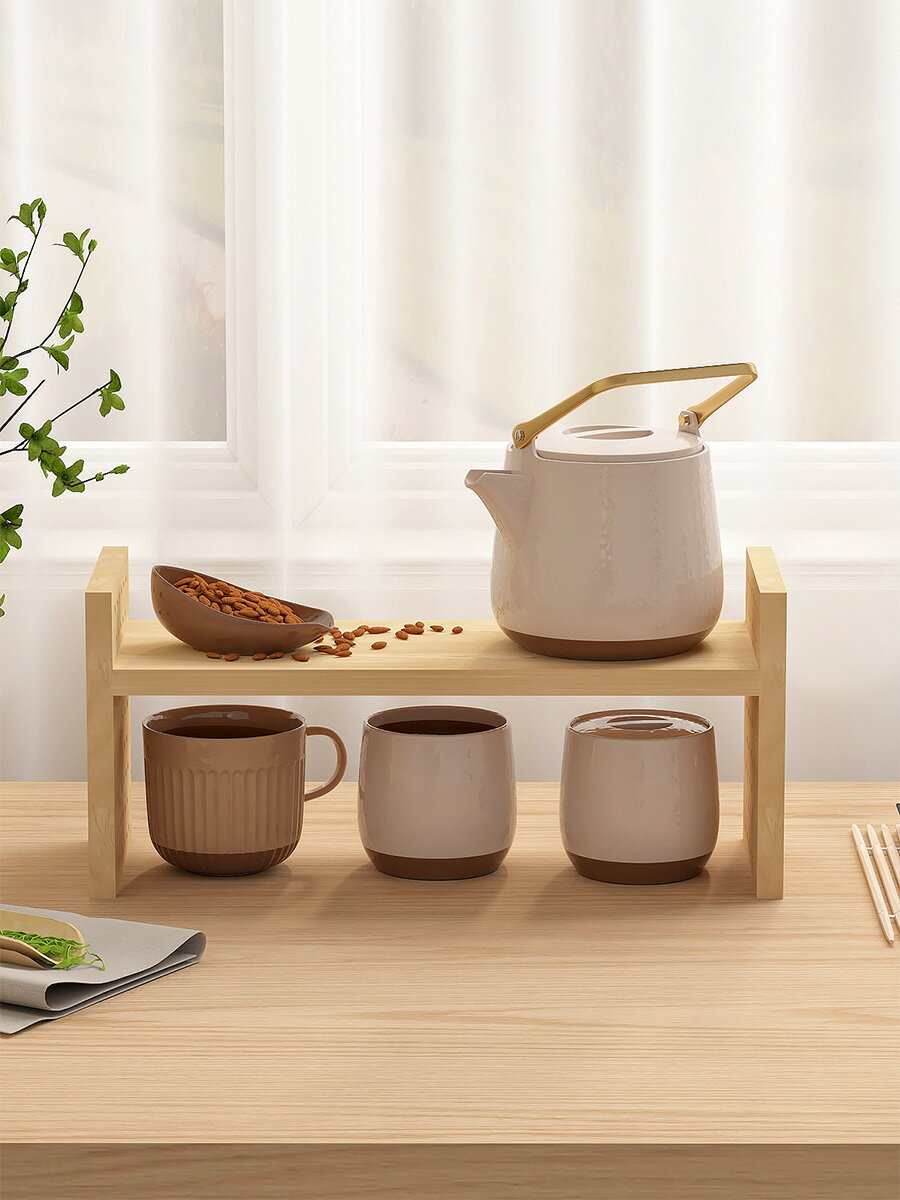 杯架桌面置物架廚房茶具水杯馬克杯洞洞板收納架家用廚房小型茶杯