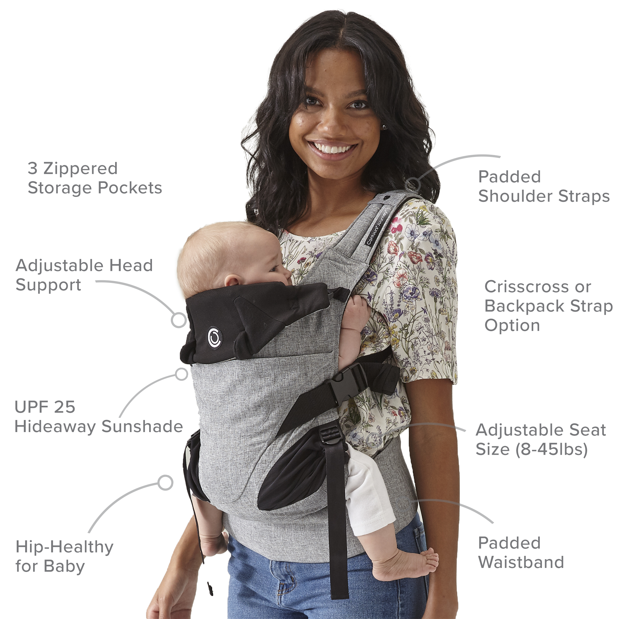 contours 3 in 1 baby carrier