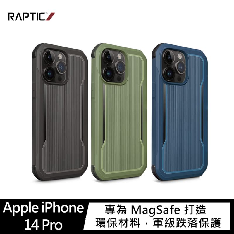【愛瘋潮】 99免運 手機殼 RAPTIC Apple iPhone 14 Pro Fort Magsafe 保護殼【APP下單最高22%回饋】