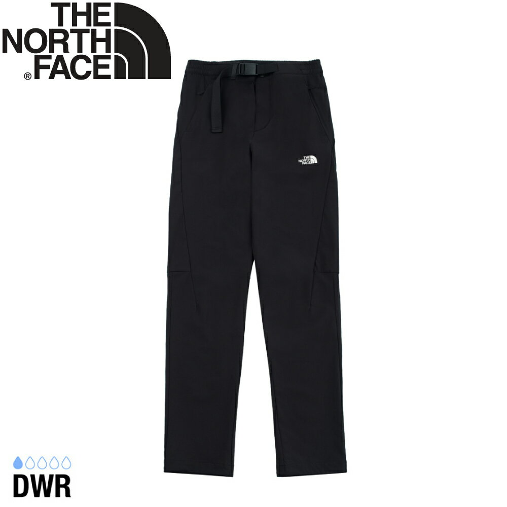 【The North Face 男 防潑水戶外徒步長褲《黑》】7WCV/休閒長褲/夏季長褲/登山長褲