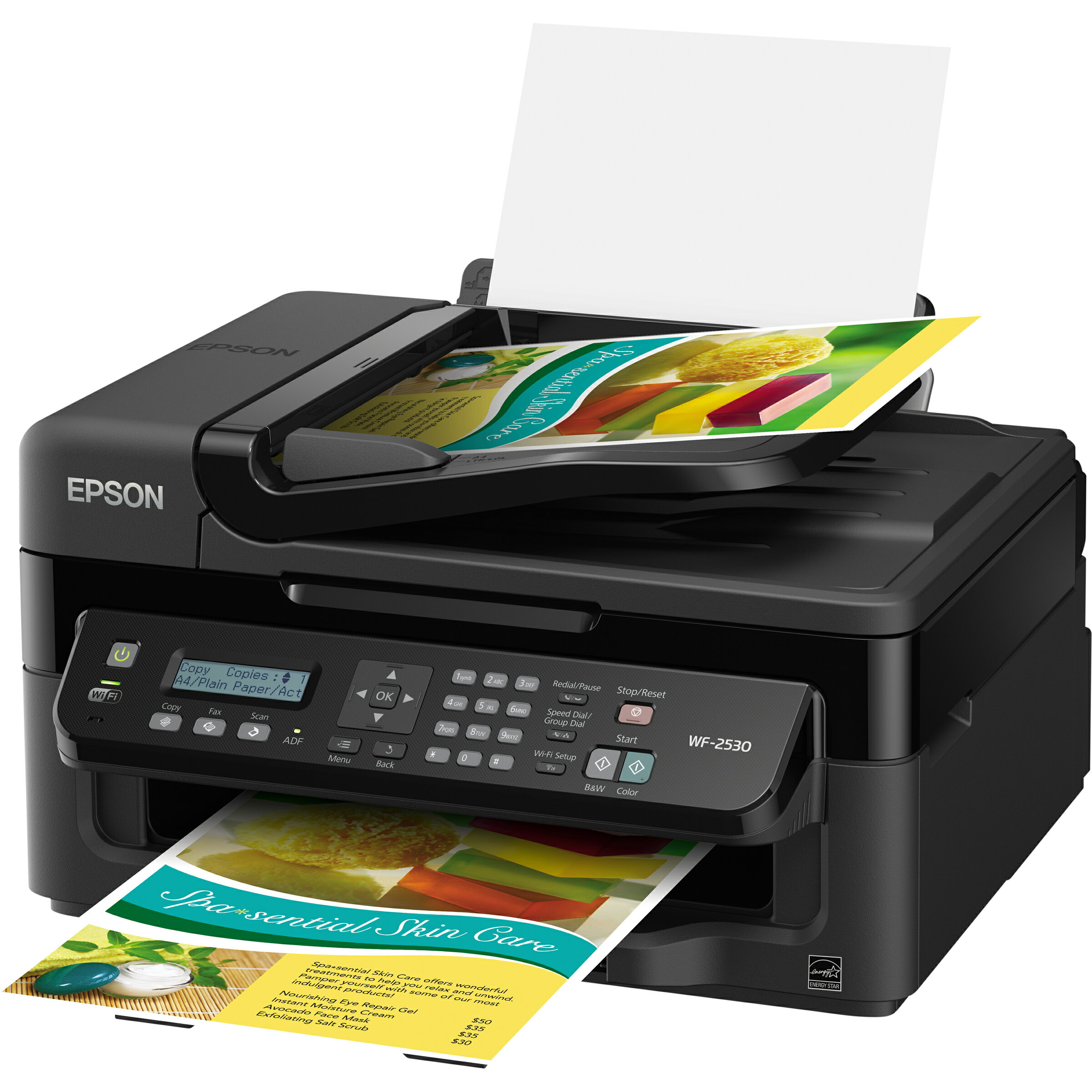 88printers Epson  WorkForce WF 2530  Inkjet Multifunction 