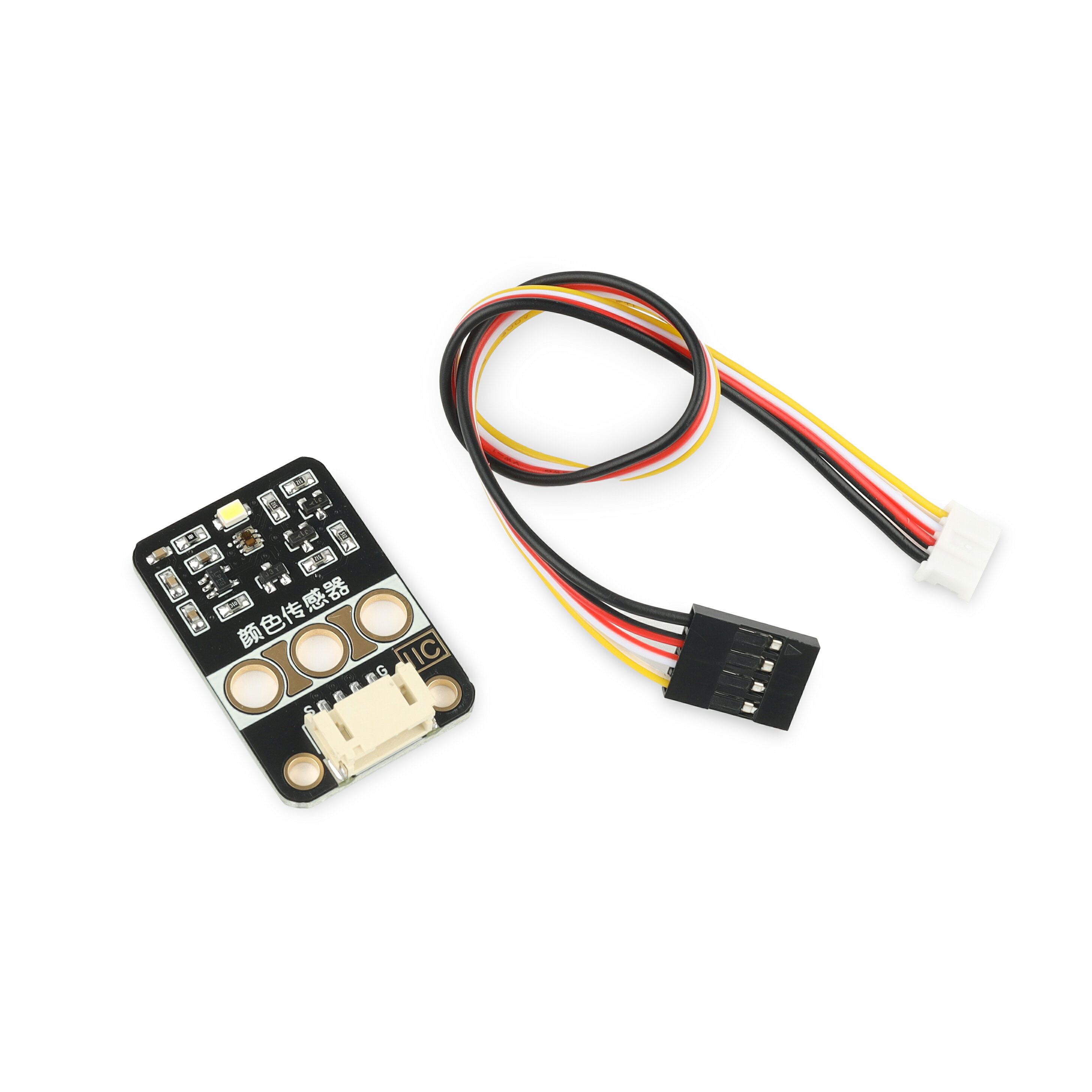 顏色識別傳感器 I2C顏色識別 相容Arduino microbit樂高插孔