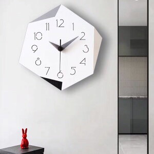 簡約時鐘鐘表掛鐘客廳創意北歐時鐘掛墻石英鐘表家用靜音