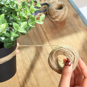 手工材料麻繩 麻線 復古裝飾 麻繩子 兒童 DIY 編織繩 麻類 捆綁繩 包材 ♚MY COLOR♚【M102-1】
