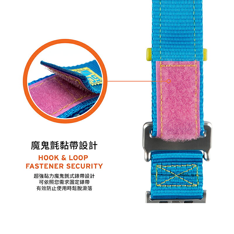 UAG 不鏽鋼 尼龍 腕帶 錶帶 替換帶 時尚錶帶 適用於Apple watch 42 44 mm 8