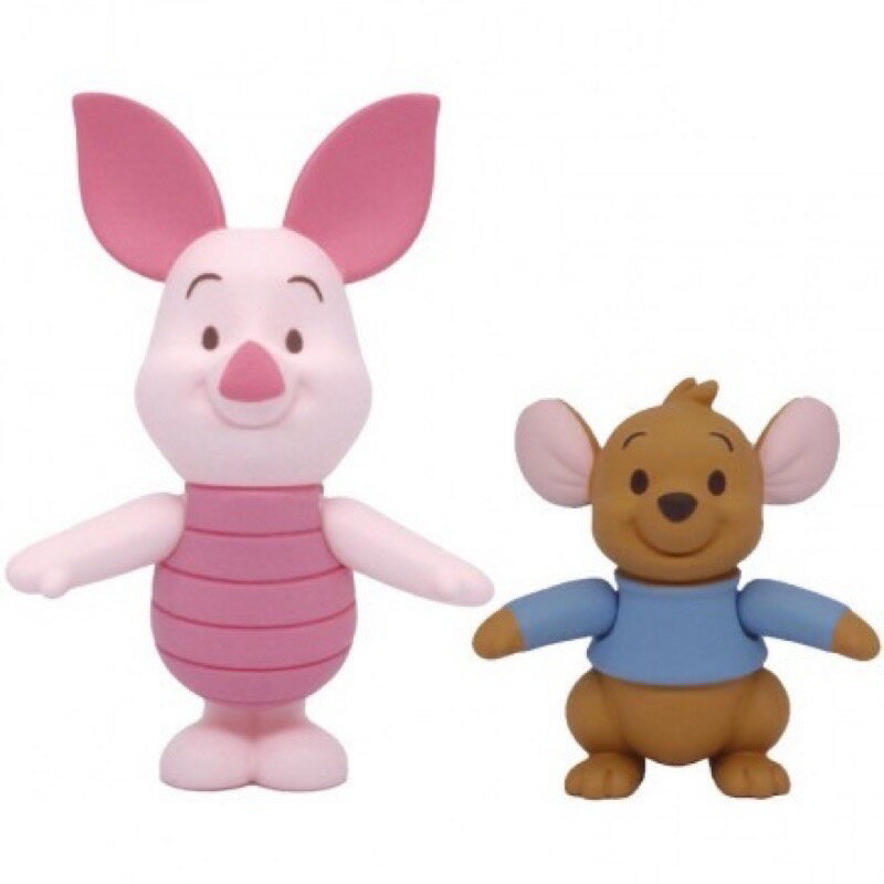 T-ARTS 扭蛋 轉蛋 小熊維尼手牽手公仔 維尼 小豬 跳跳虎 羅賓 小荳 全5種  整套販售 3