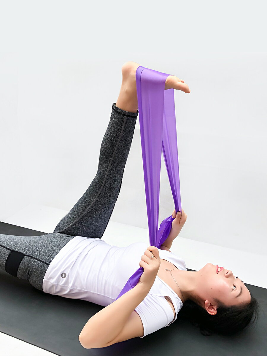 瑜伽彈力帶舞蹈健身女士翹臀阻力帶運動塑形帶孕婦康復訓練拉力帶