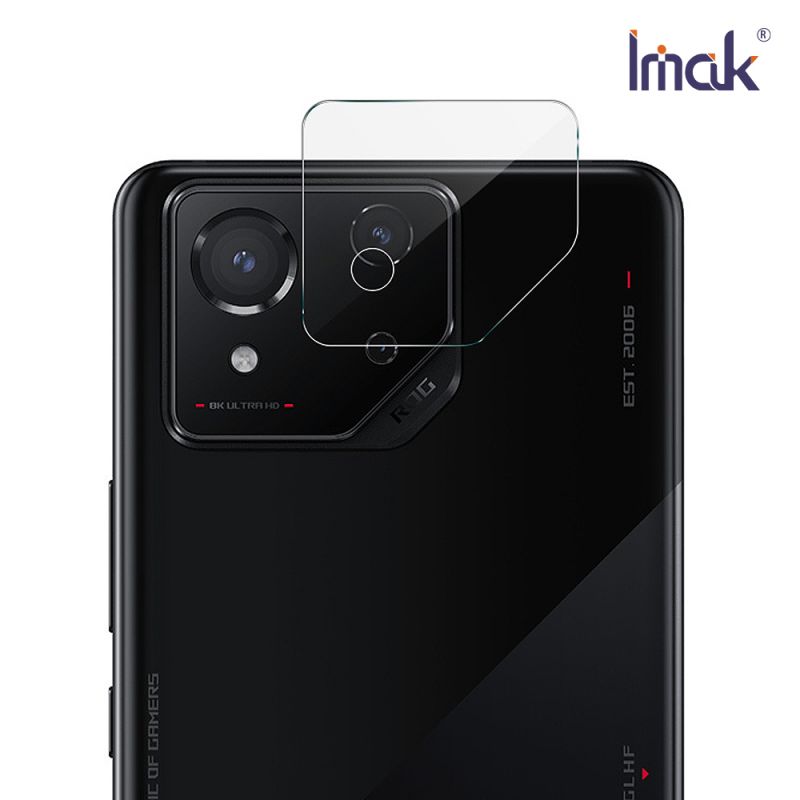 ASUS 華碩 ROG Phone 8 / ROG Phone 8 Pro 鏡頭玻璃貼(兩片裝) 奈米吸附 Imak 艾美克
