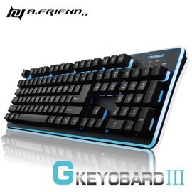 <br/><br/>  B.FRIEND GK3 遊戲鍵盤 發光鍵盤 懸浮式按鈕<br/><br/>