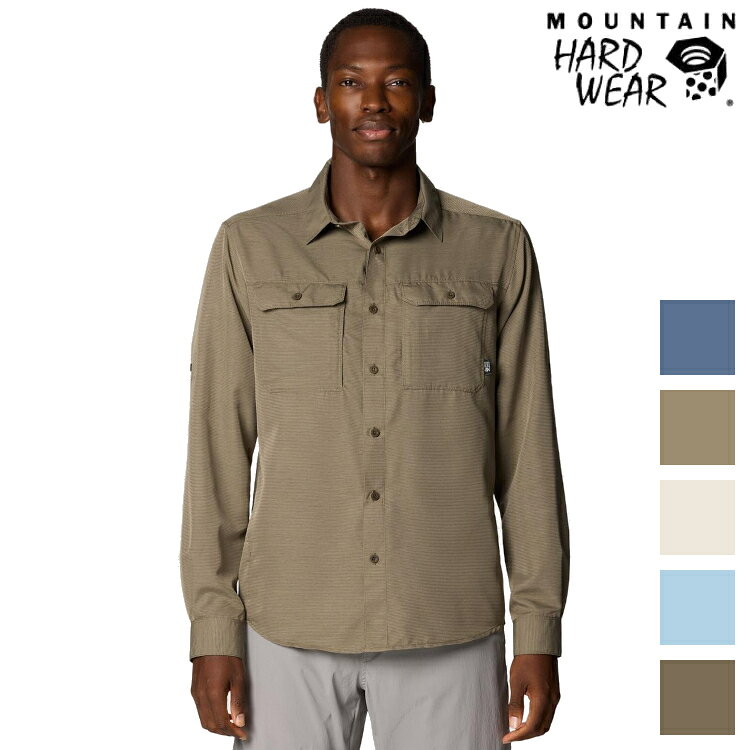 特價優惠 Mountain Hardwear Canyon Long Sleeve Shirt 男款 防曬輕量襯衫 2104101