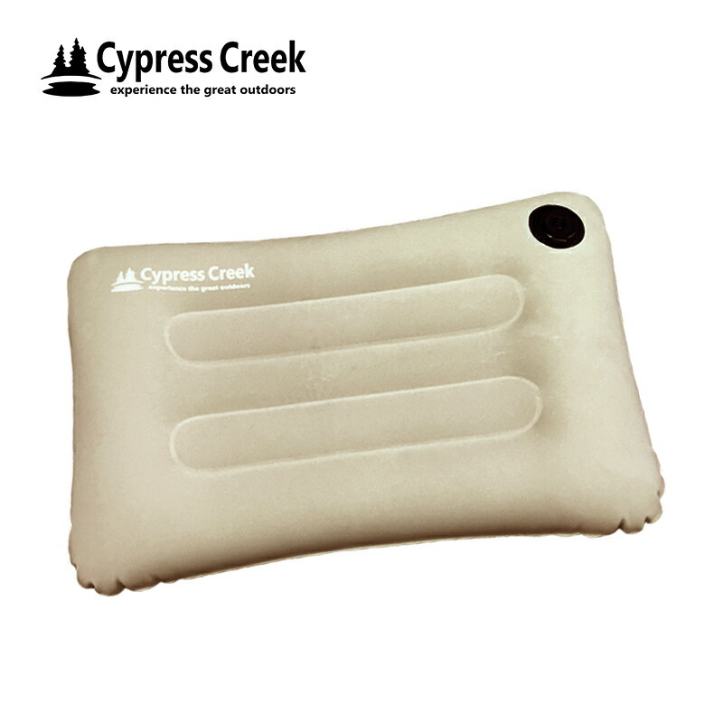 【露營趣】新店桃園 Cypress Creek CC-PL100 騰雲充氣枕 加長款 工學枕 充氣枕頭 吹氣枕 睡枕 戶外枕 露營 野營 旅行 居家