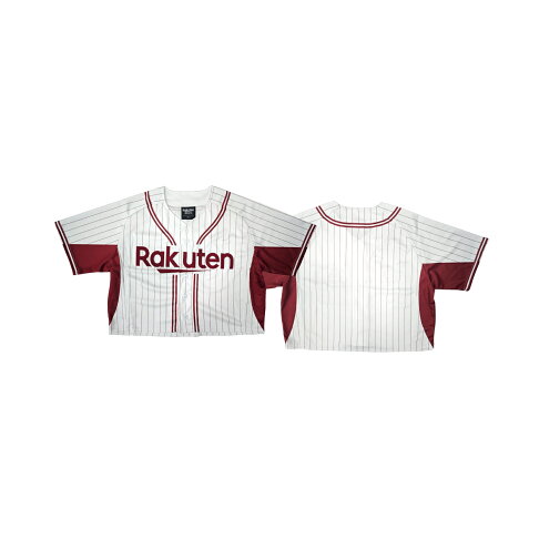 2026 Rakuten 主場條紋短版球衣-白 0