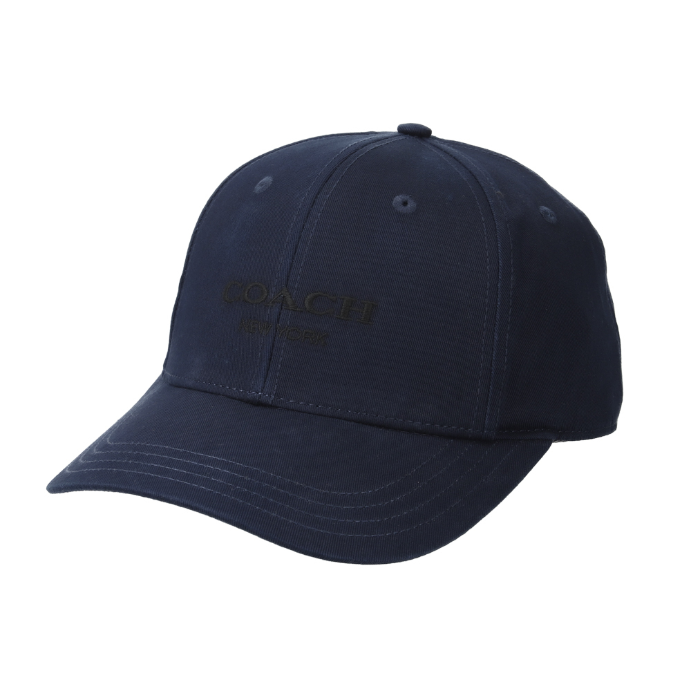 COACH 棒球帽 帽子 遮陽帽 CH409 深藍色(現貨)▶指定Outlet商品5折起☆現貨
