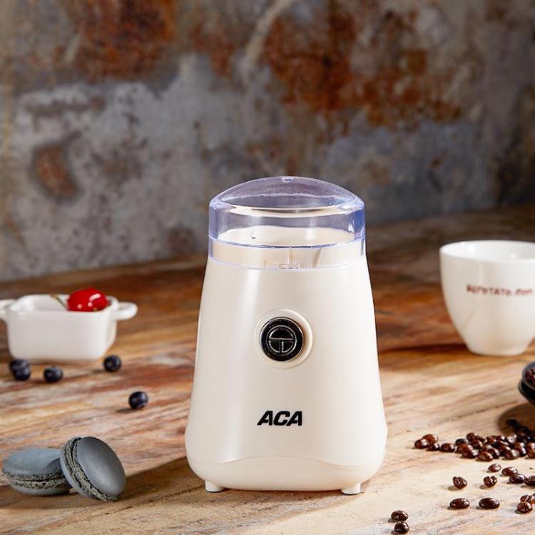 研磨機 ACA/北美電器AC-C15電動咖啡豆研磨機 咖啡豆五谷雜糧磨粉機