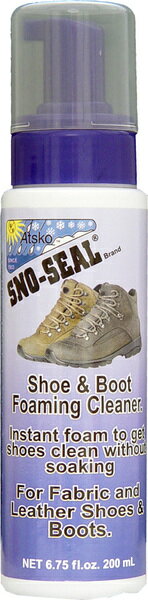 騎跑泳者 - ATSKO SNO-SEAL® 鞋靴用泡沫清潔慕斯 6.75oz (200ml)，鞋類清潔，產地:美國