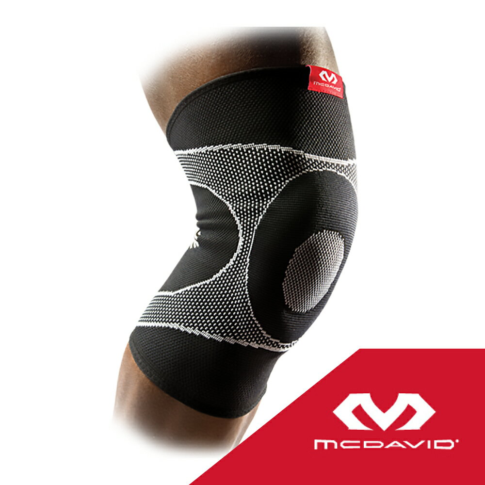 McDavid 凝膠彈性護膝 [5125] (肌肉拉傷／韌帶扭傷者適用)