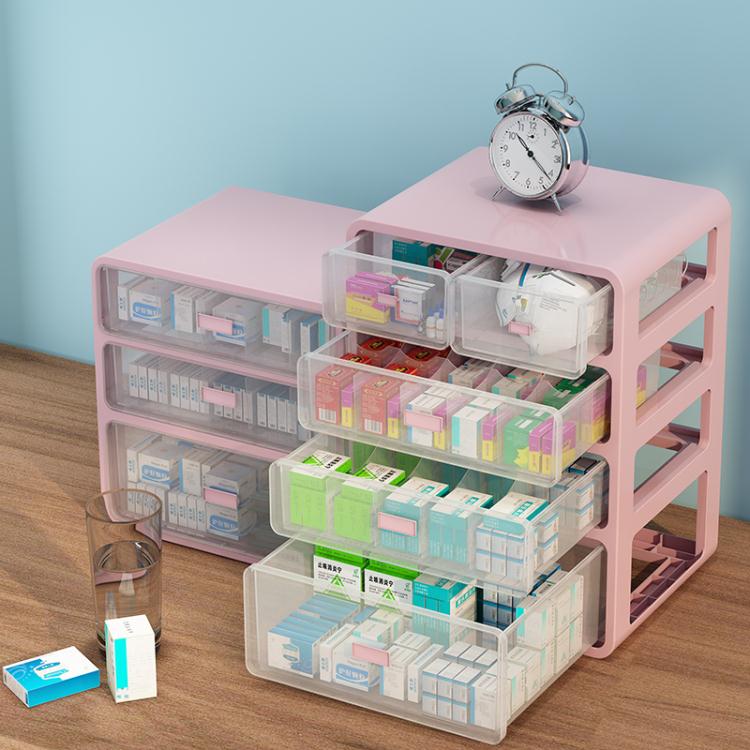 【樂天精選】藥箱家庭裝大容量多層小藥盒大號急救收納盒藥品醫藥箱家用整理箱