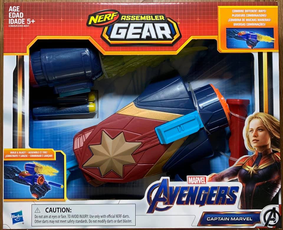 ☆勳寶玩具舖【現貨】漫威 Marvel NERF槍 復仇者聯盟4 無限組裝武器組--驚奇隊長 Captain Marvel