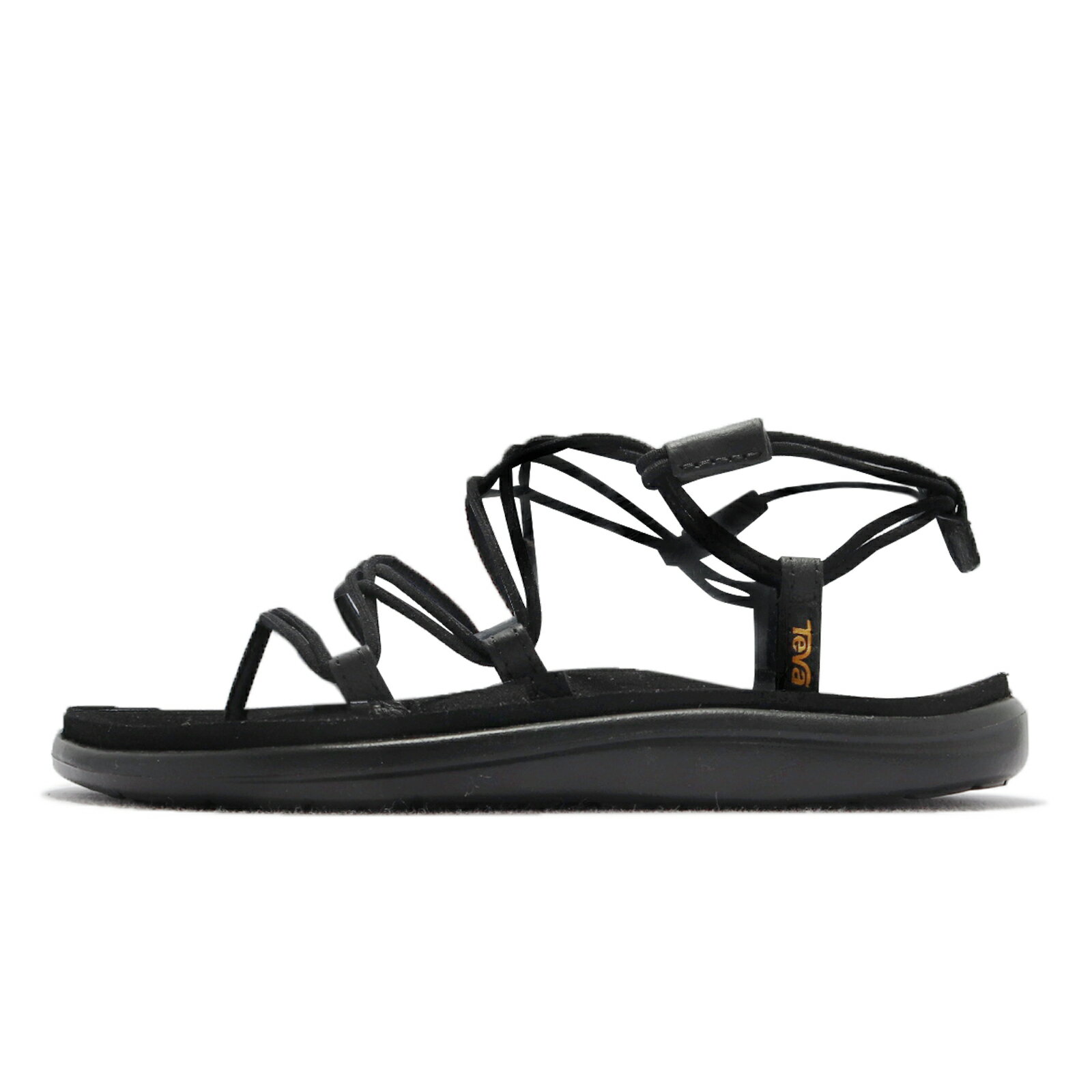 Teva 涼鞋 Voya Infinity 彈性鞋繩 女鞋 記憶鞋床 超輕量 耐磨 外出穿搭 休閒 黑 1019622BLK