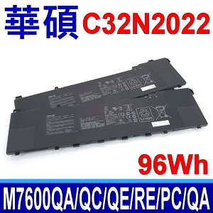ASUS 華碩 C32N2022 電池 VivoBook Pro 16 OLED M7600QA M7600QC M7600QE M7600RE N7600PC N7600QA N7600QC N7600QE