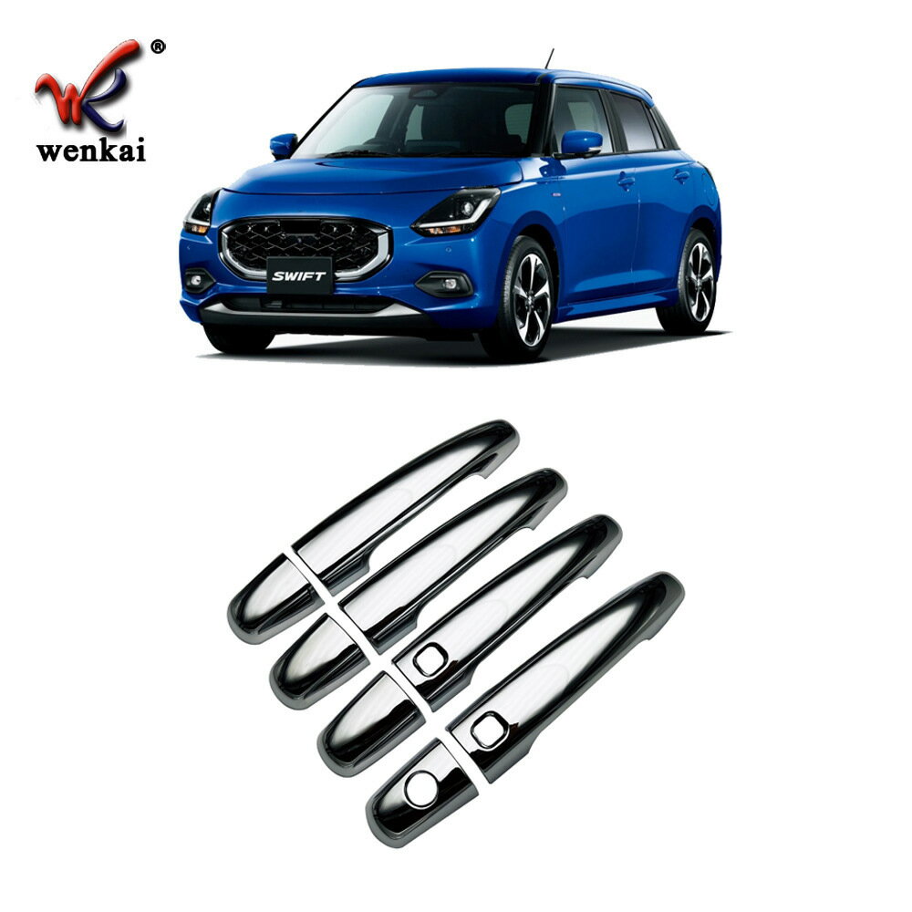 適用于24款鈴木Swift ZC/ZD系改裝外車門把拉手蓋專用電鍍裝飾條