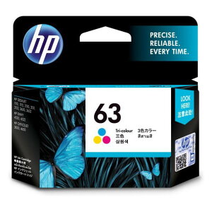 【APP下單9%回饋】HP 63 原廠彩色墨水匣(F6U61AA) for HP OJ 5220/4650/3830