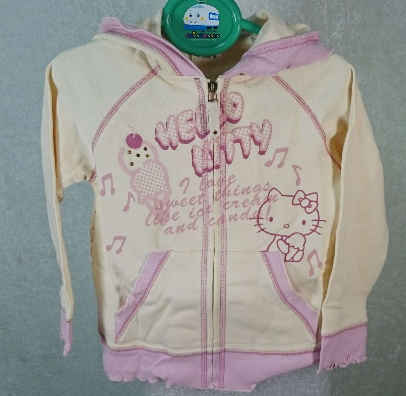 【震撼精品百貨】Hello Kitty 凱蒂貓 童裝 連帽外套 甜點 震撼日式精品百貨