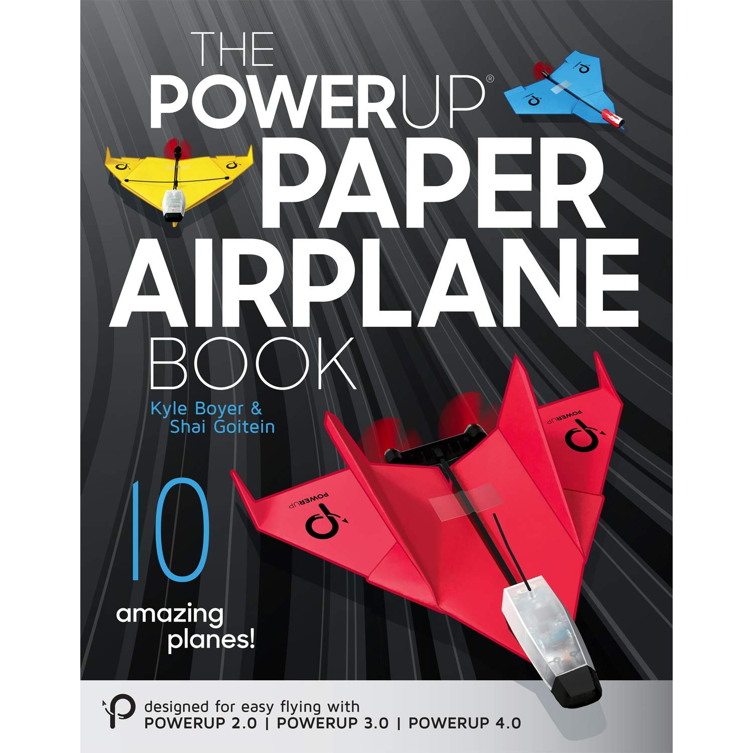 [4美國直購] POWERUP 2.0 & 4.0 紙飛機 電動飛行套組 指南書 Paper Airplane Book Paperback 978-0578685601