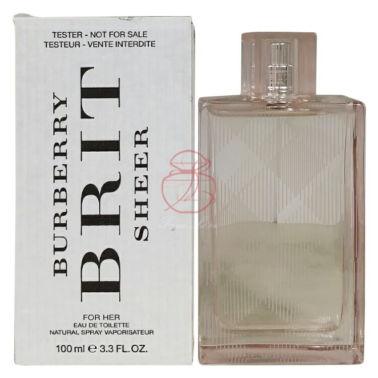 BURBERRY 粉紅風格女性淡香水 TESTER 100ML ☆真愛香水★