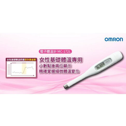 Omron 歐姆龍電子體溫計 MC-171W/MC-172L 1