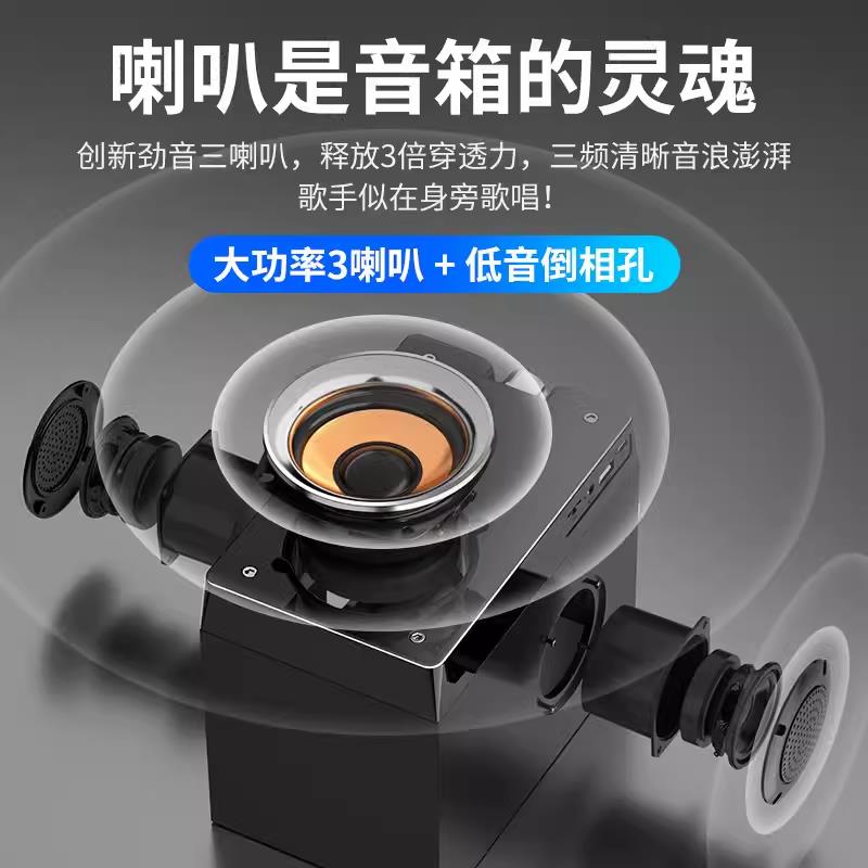 2024新款帶收音機高階音響一體機半導體老年人專用插卡小音箱