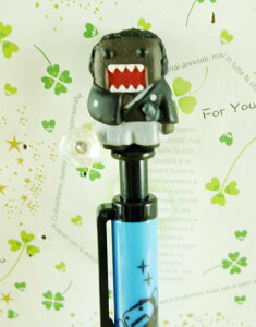 【震撼精品百貨】多摩君 Domo君 造型原子筆-藍色筆桿 震撼日式精品百貨