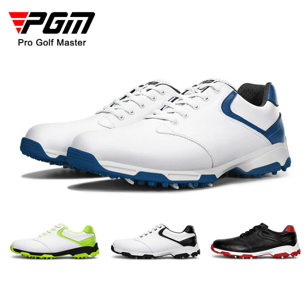 PGM 高爾夫球鞋 男款球鞋 防側滑釘鞋 防水golf shoes