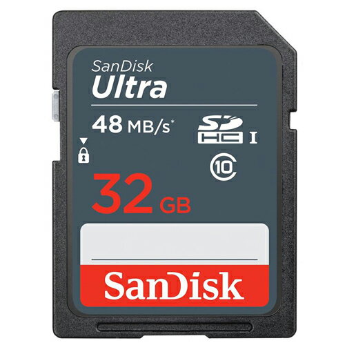 SANDISK ULTRA SD 32G_C10 48MB【愛買】