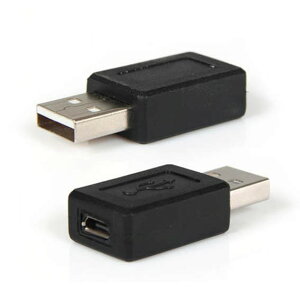 USB公 轉 microUSB母 轉接頭 轉換頭 USB公-microUSB母