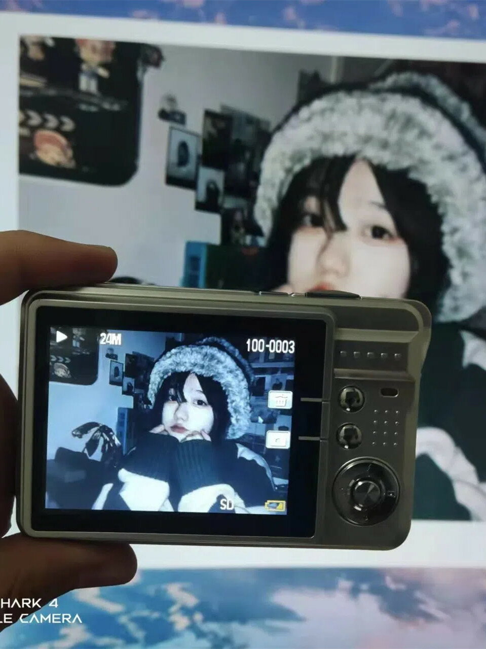 學生數碼相機復古CCD校園高畫質隨身小型vlog相機入門卡片相機禮物