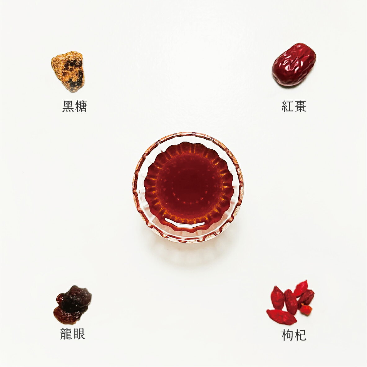 順昌漢方堂 桂圓紅棗黑糖磚 黑糖磚 桂圓 龍眼 紅棗 黑糖 養生 3