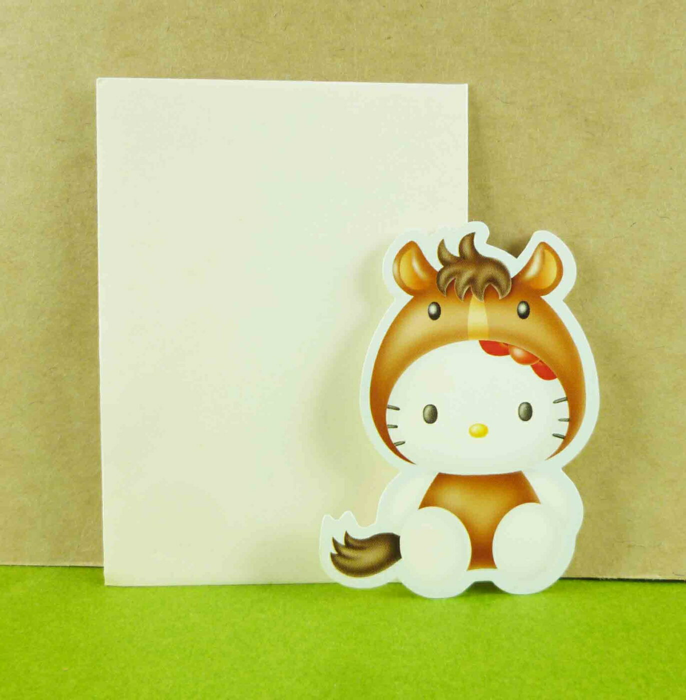 【震撼精品百貨】Hello Kitty 凱蒂貓 生肖卡片-馬 震撼日式精品百貨