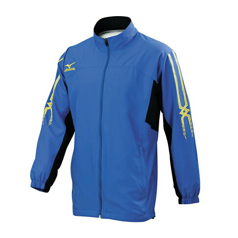 MIZUNO 美津濃 平織運動外套(亮藍X靛藍) 32TC658525 大尺碼 0