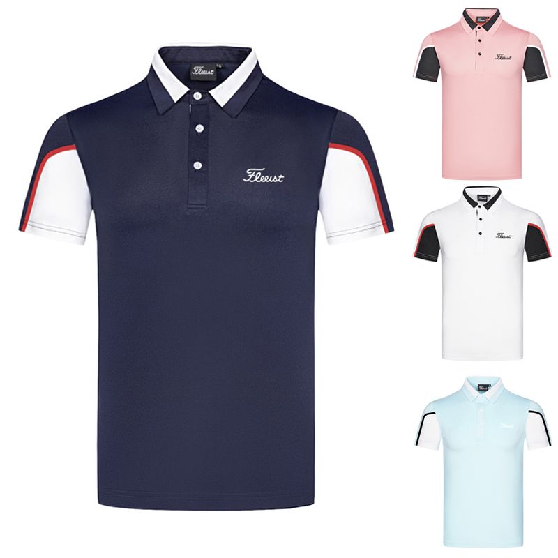 【元素運動】高爾夫服裝男士戶外運動golf球衣短袖T恤排汗吸濕速幹POLO衫上衣