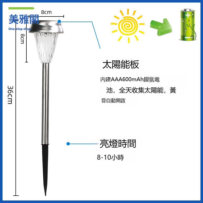 熱銷快發 太陽能 草坪燈 室外花園庭院燈 院子草坪地插燈 裝飾防水光影燈myg9111