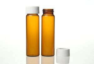 《ALWSCI》 20ml 茶色 EPA / VOC / TOC 瓶 【100pcs/pk】 27.5×57mm 實驗儀器 玻璃製品 試藥瓶 樣品瓶 儲存瓶