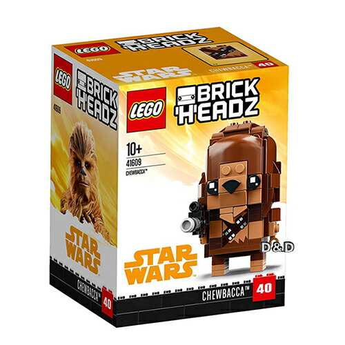 樂高積木LEGO《 LT41609》2018年Brickheadz 積木人偶系列 - Chewbacca™