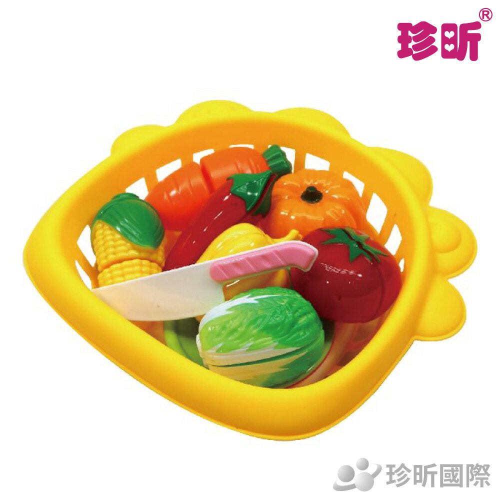 【珍昕】蔬果切切樂兒童玩具組(約25x22cm)兒童玩具/切切樂/玩具/切菜玩具