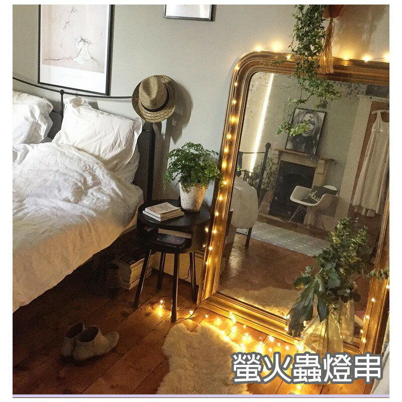 北歐風燈串【L002、3、4】台灣出貨 LED燈串 裝飾銅線燈 螢火蟲燈 圓球燈 星星燈 相片燈 情人節告白求婚道具 1