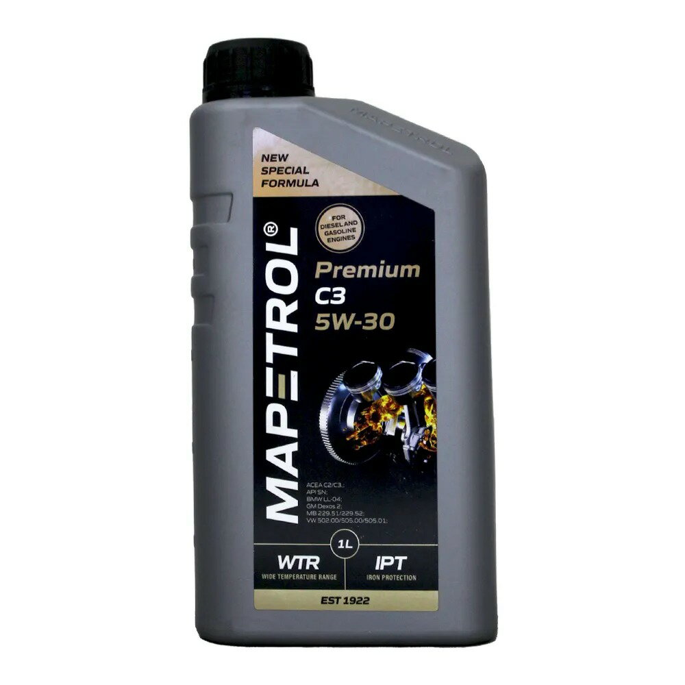 MAPETROL PREMIUM C3 5W30 頂級合成機油